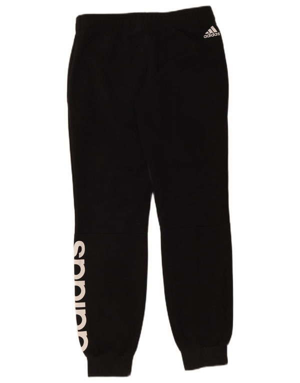 Adidas Womens Graphic Tracksuit Trousers Joggers UK 8/10 Small Black Sports