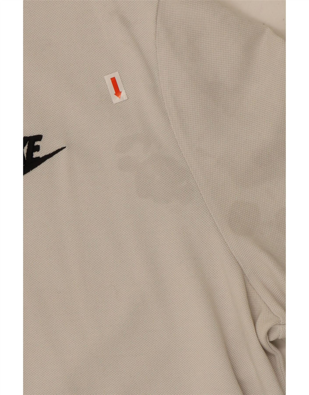 NIKE Herren-Poloshirt XL aus weißer Baumwolle