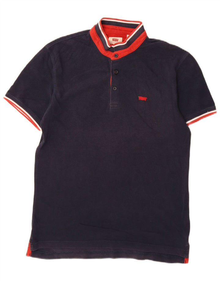 Levi's Herren-Poloshirt, klein, marineblau, Baumwolle