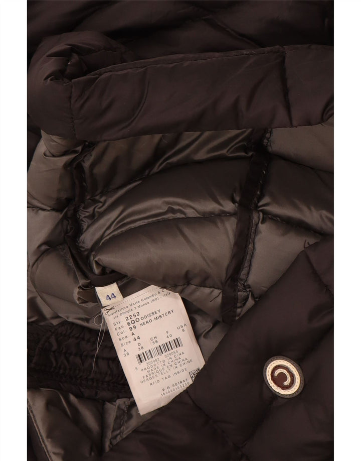 COLMAR Wattierte Damenjacke mit Kapuze IT 44 Mittelschwarzes Polyamid