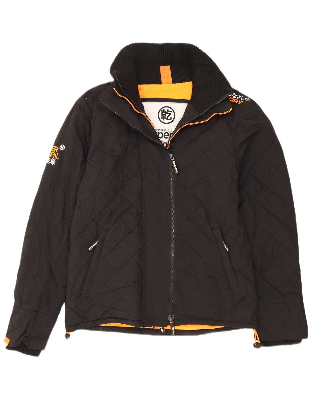 Superdry Damen The Windcheater Windjacke UK 16 Large Schwarz