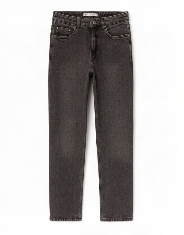 Zara Womens Tapered Jeans EU 38 Small W28 L28 Grey Cotton