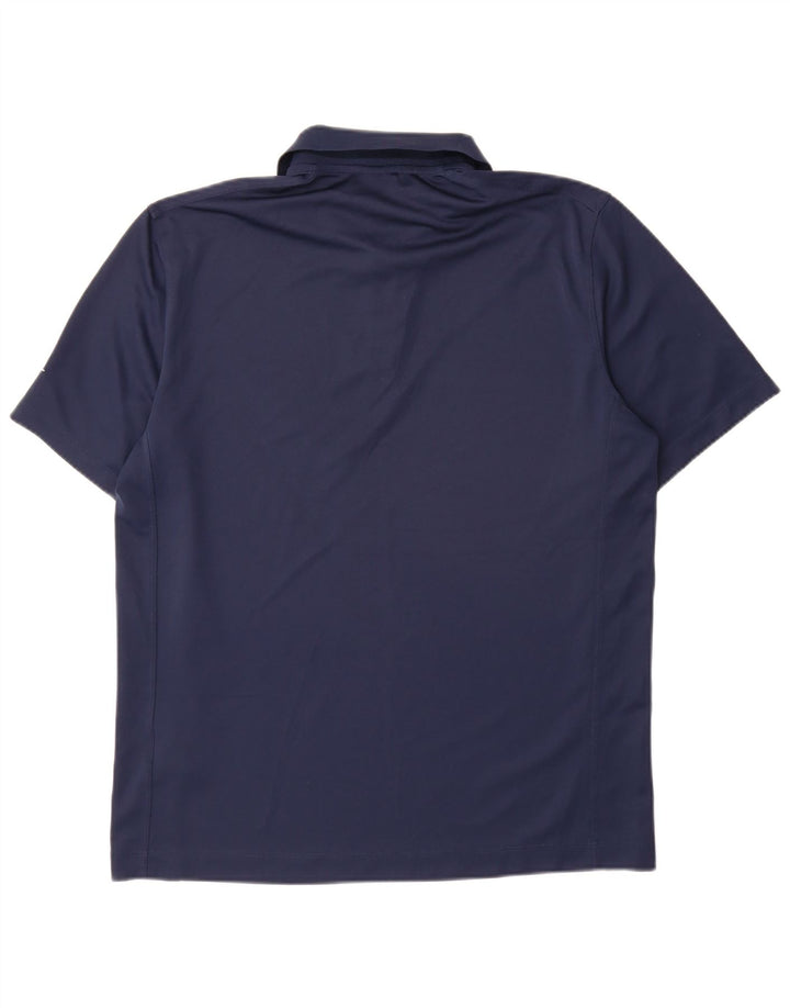 Nike Herren Dri Fit Poloshirt, groß, Marineblau, Polyester