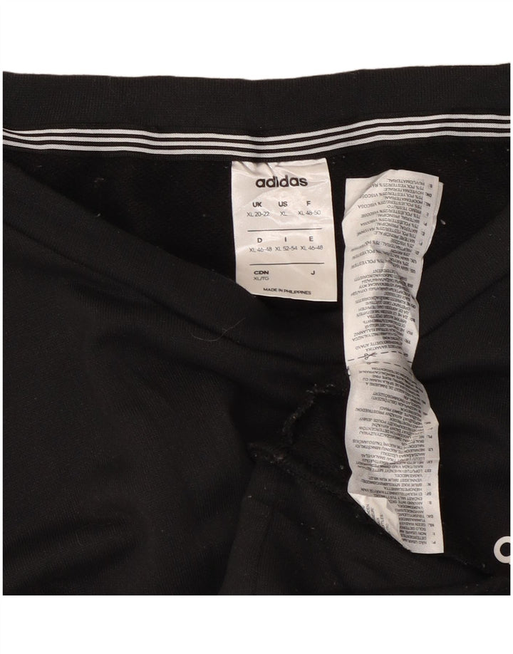 Adidas Damen Climalite Sweatshirt Pullover UK 20/22 XL Schwarz Polyester