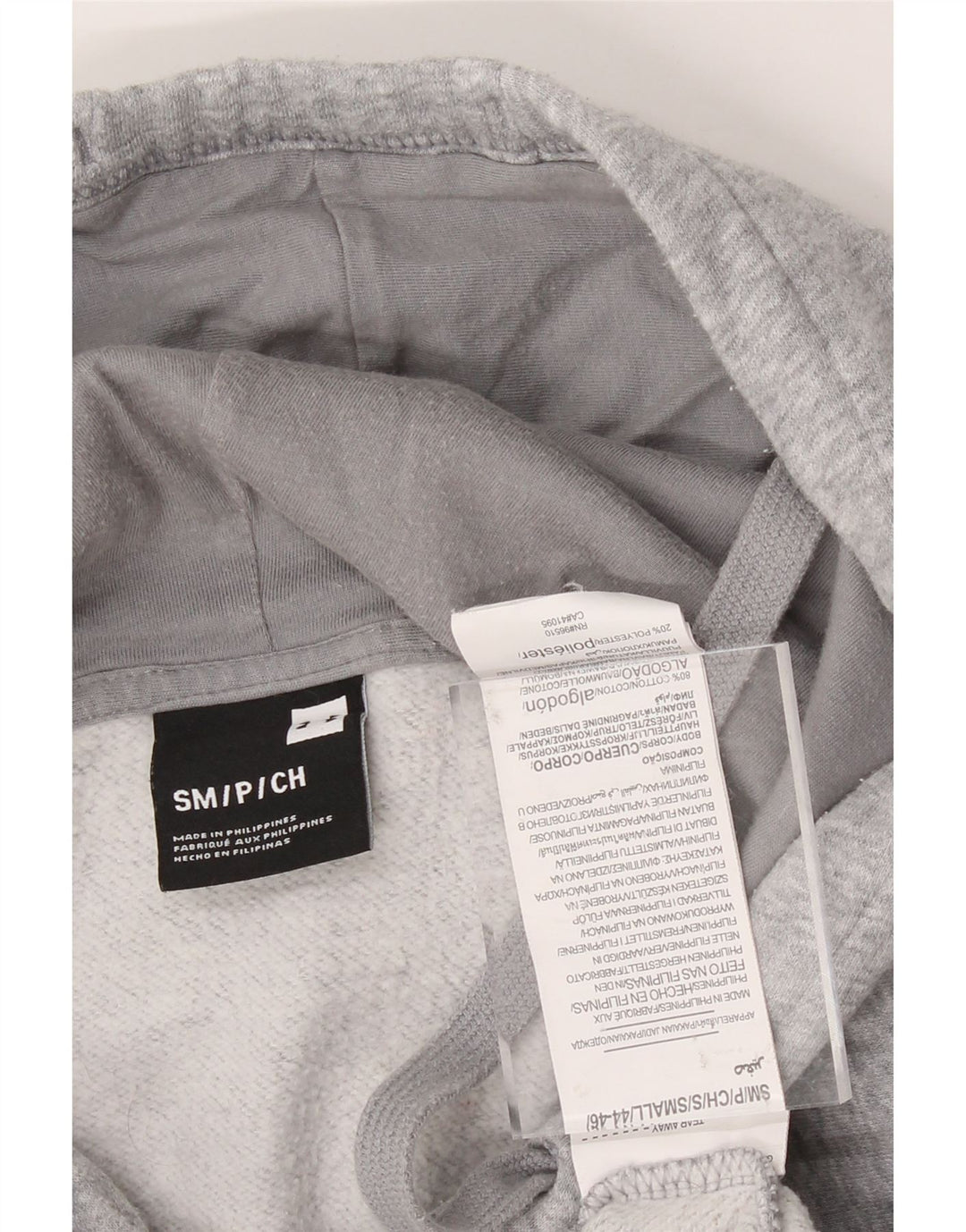UNDER ARMOUR Mens Hoodie Jumper Small Grey Cotton Vintage Under Armour and Second-Hand Under Armour from Messina Hembry 