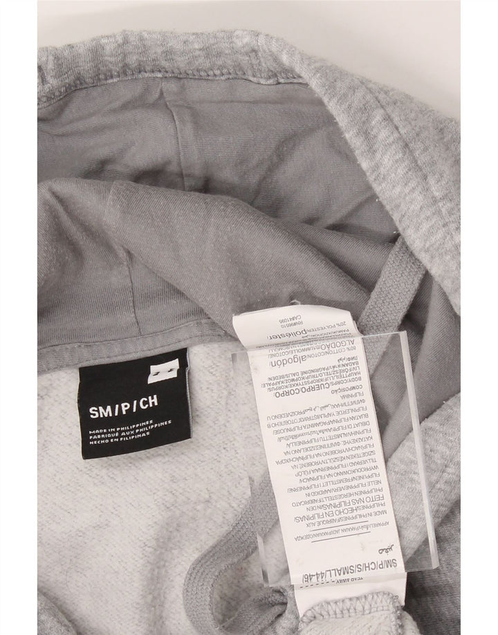 UNDER ARMOUR Mens Hoodie Jumper Small Grey Cotton Vintage Under Armour and Second-Hand Under Armour from Messina Hembry 