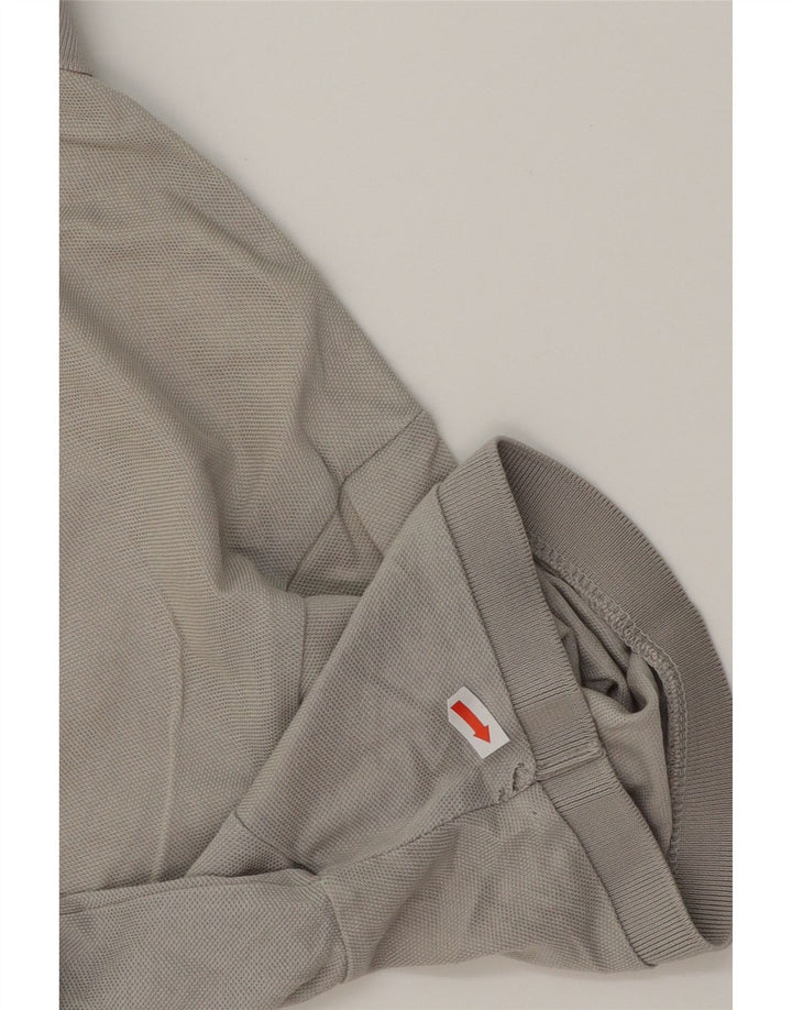 POLO RALPH LAUREN Mens Custom Fit Polo Shirt Medium Grey Vintage Polo Ralph Lauren and Second-Hand Polo Ralph Lauren from Messina Hembry 