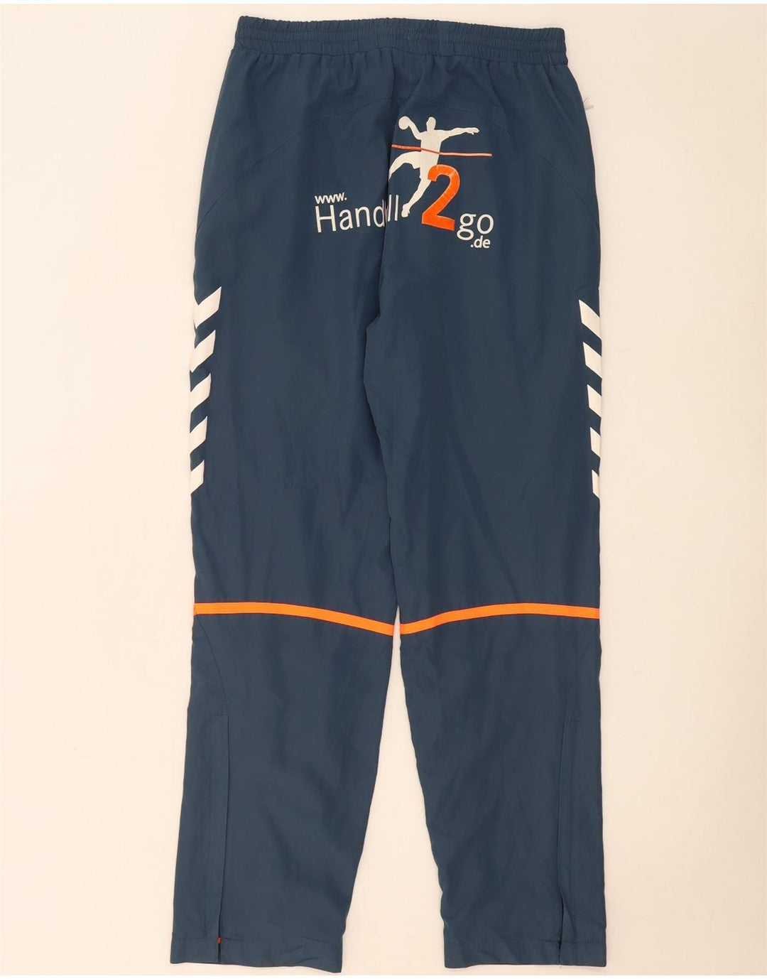 Hummel Herren-Trainingshose mit Grafik, mittelgroß, Marineblau, Farbblock