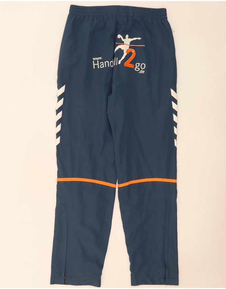 Hummel Herren-Trainingshose mit Grafik, mittelgroß, Marineblau, Farbblock