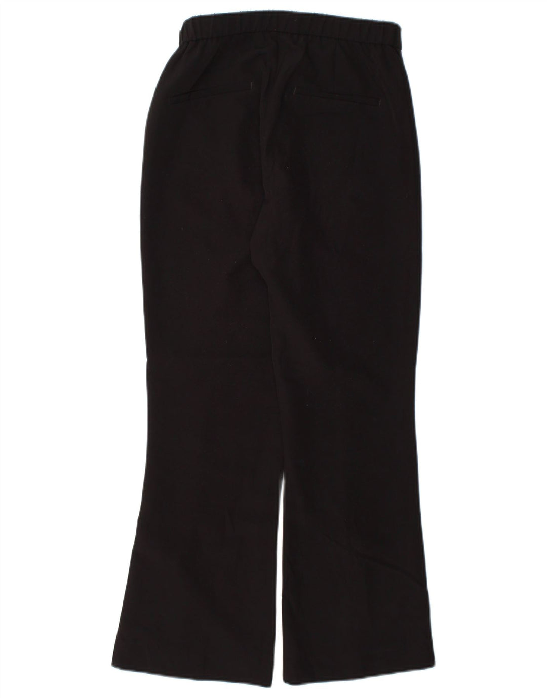 Zara Damen Bootcut Freizeithose Small W26 L26 Schwarz Polyester