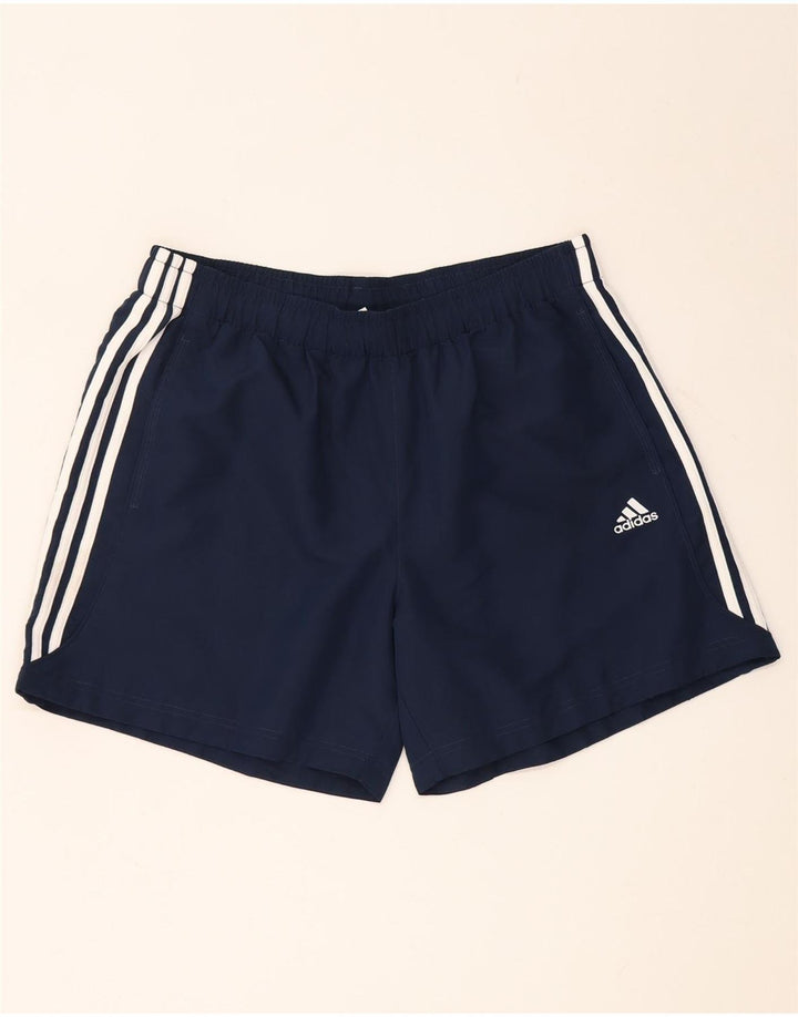Adidas Herren Climalite Sport Shorts XL Marineblau Polyester