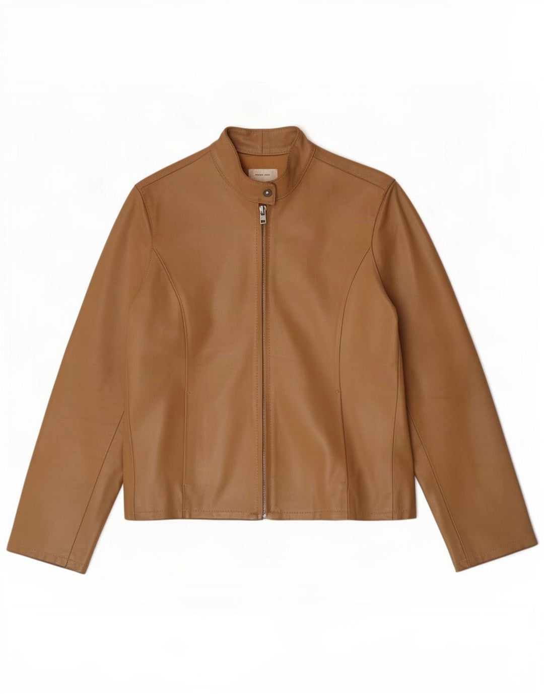 Conbipel Damen Lederjacke IT 44 Mittelbraun