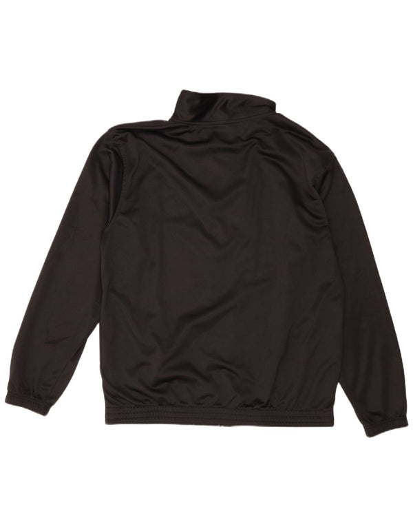 Lotto Herren-Trainingsanzug-Top-Jacke XL, schwarzes Polyester