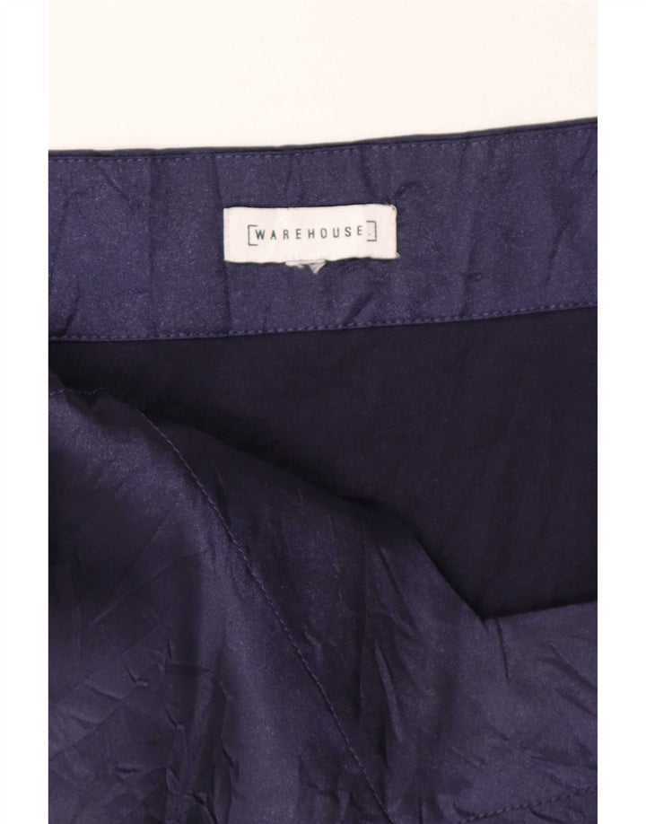 Warehouse Damen Cami Top UK 12 Medium Navy Blue