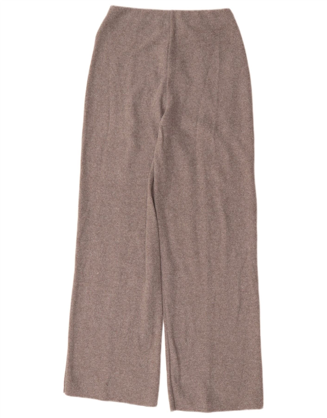 Zara Damen-Strickhose mit lockerer Passform, UK 10, Größe S, grau, Polyester