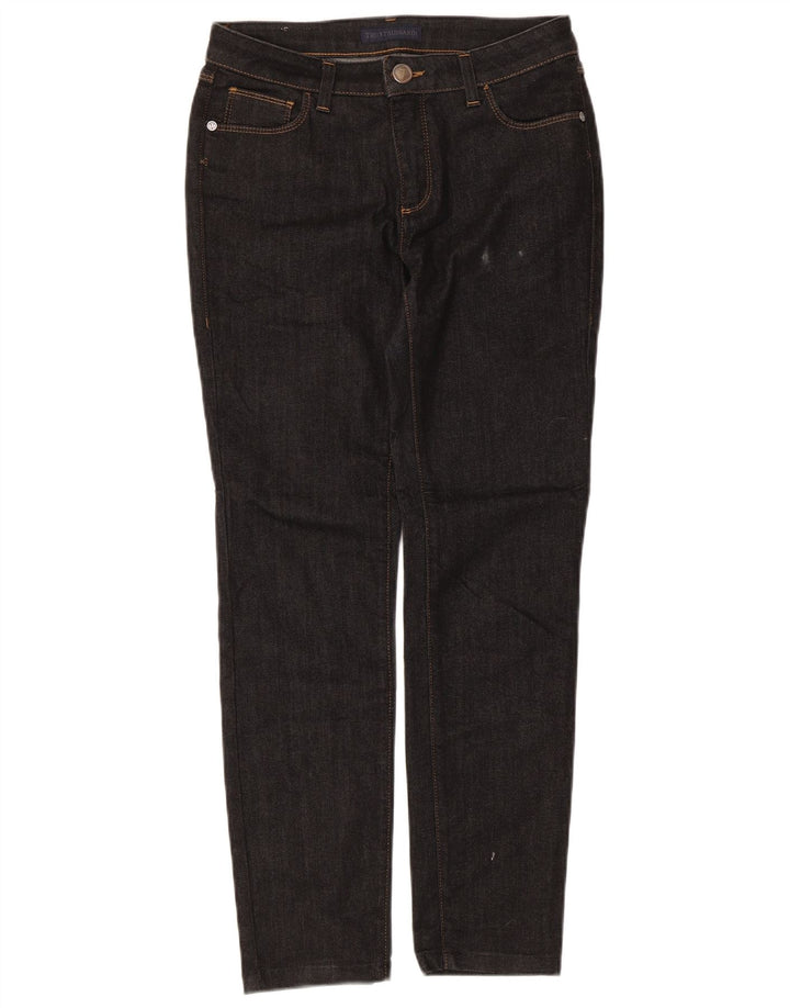 Trussardi Damen Skinny Jeans W26 L27 Schwarz