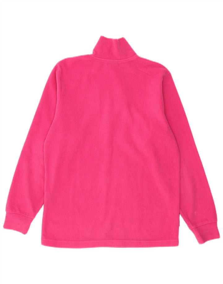 Invicta Damen-Fleecepullover mit Reißverschluss, UK 12, Mittelrosa, Polyester
