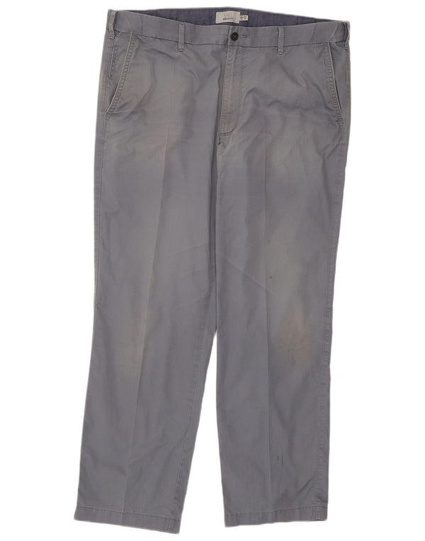Marks & Spencer Herren-Chinohose mit normaler Passform, W40 L31, blaue Baumwolle