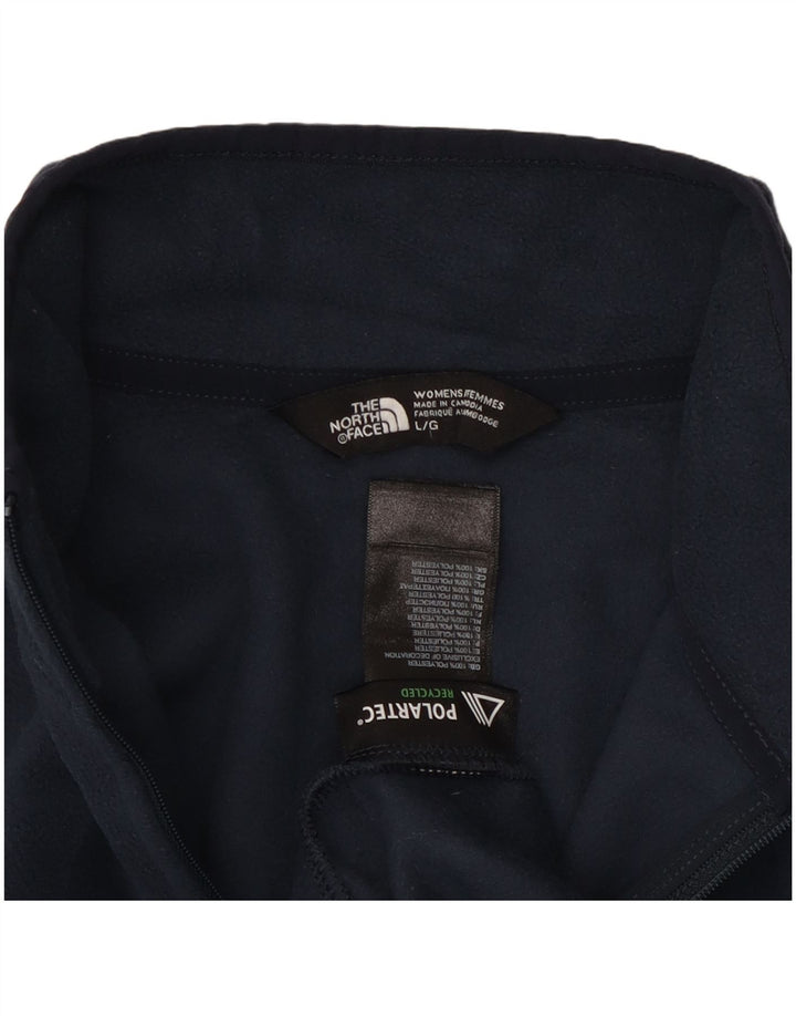 The North Face Damen-Fleecepullover UK 14 Large Marineblau Polyester