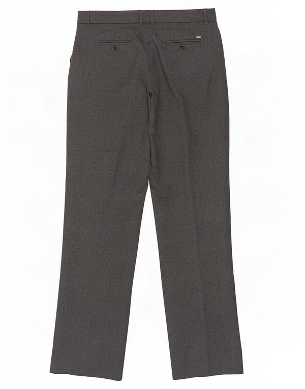 Tommy Hilfiger Damen gerade Chino-Hose US 8 Medium W32 L33 Grau
