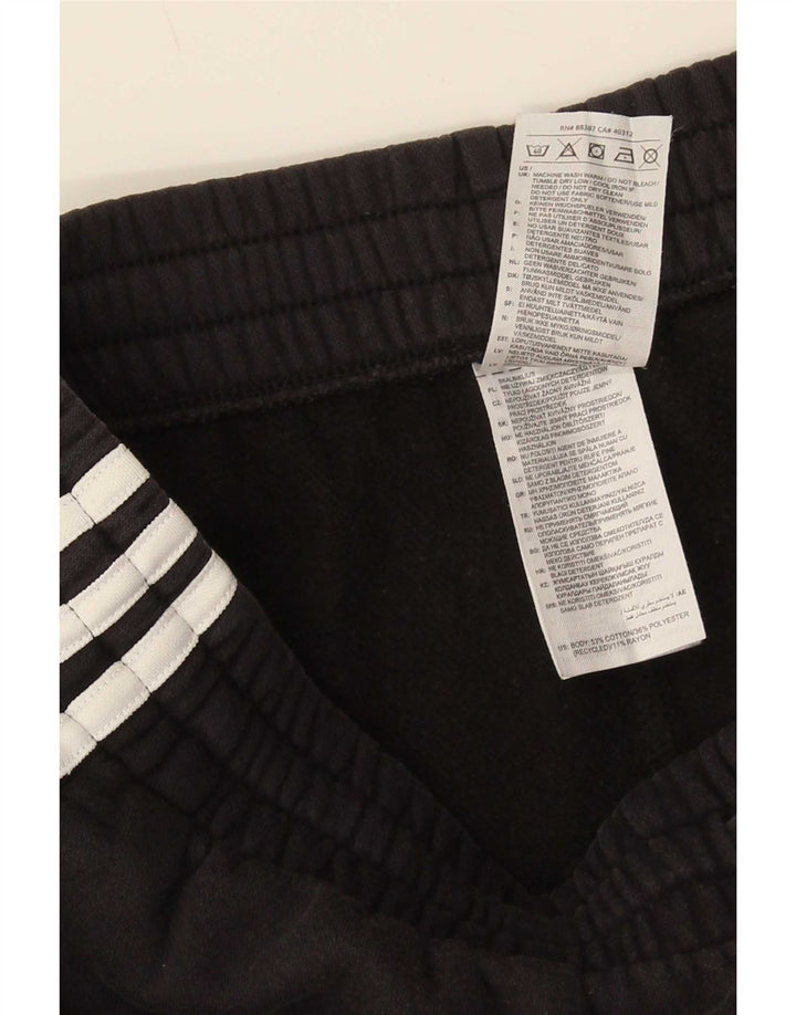 Adidas Herren-Trainingshose, Jogginghose, mittelschwarz, Baumwolle