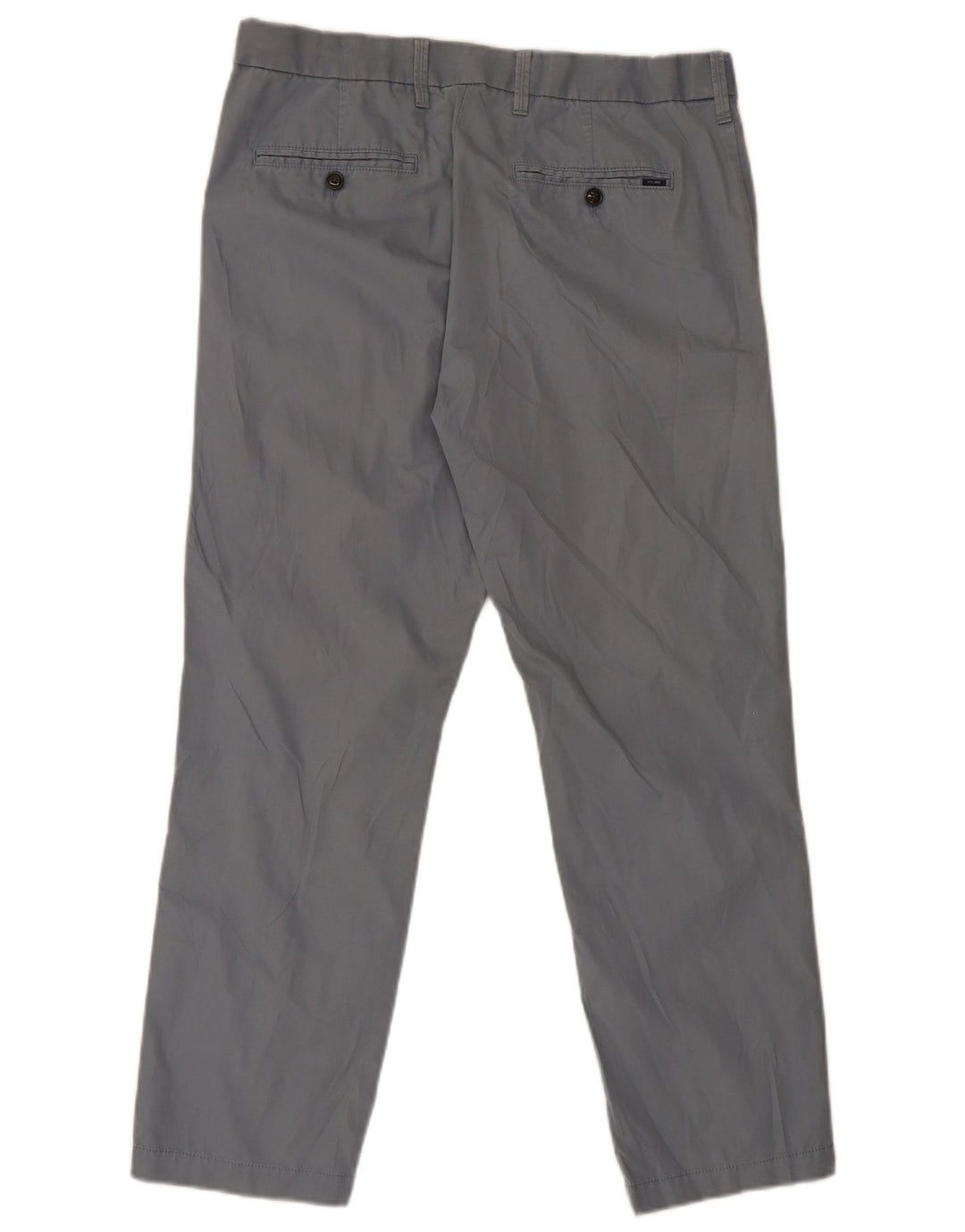 Marks & Spencer Herren-Anzughose, gerade, normal, W34, L29, Blau, Baumwolle