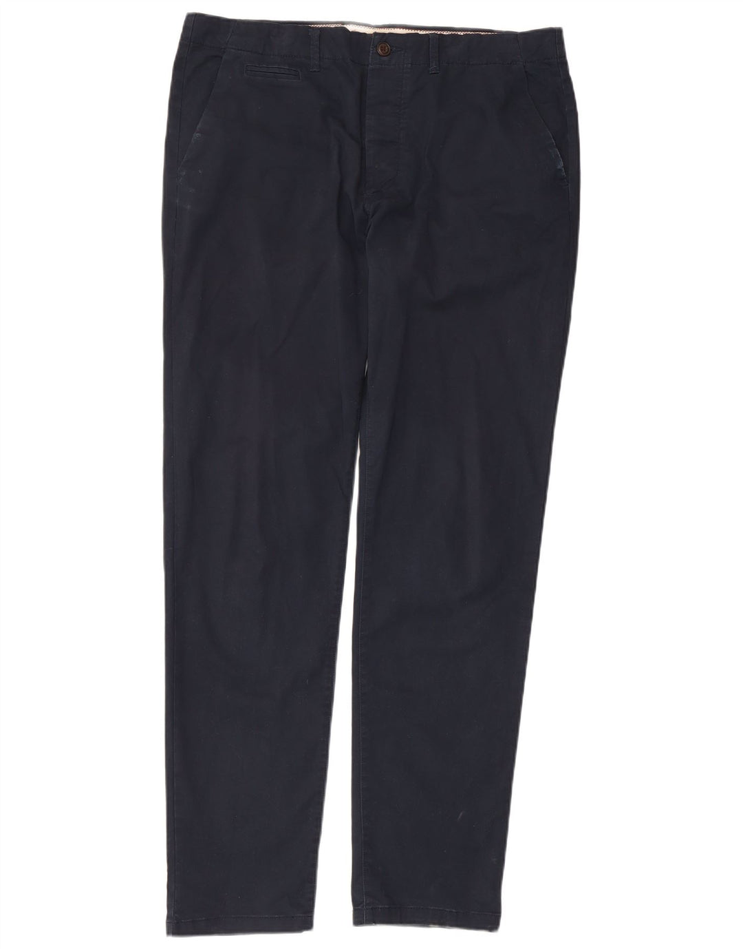 JACK & JONES Herren Slim Chinohose W34 L34 Marineblaue Baumwolle