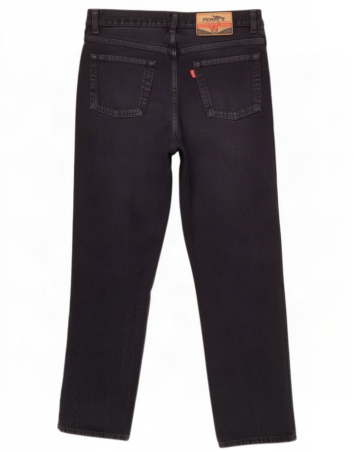 Perry's Herren Straight Jeans IT 50 Large W32 L32 Schwarz