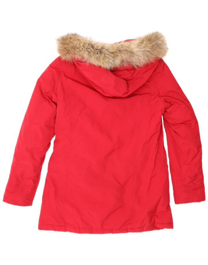 Woolrich Windjacke mit Kapuze für Mädchen, 13–14 Jahre, Rot