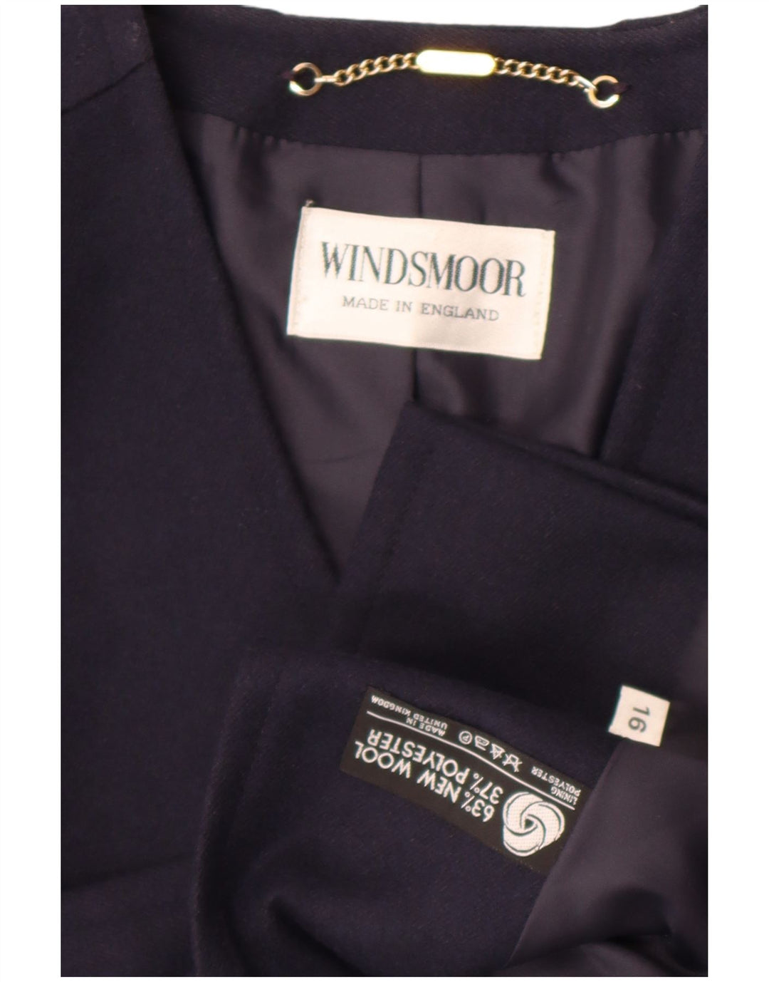 Windsmoor Zweireihiger Damen-Blazer, Gr. 40, Marineblau