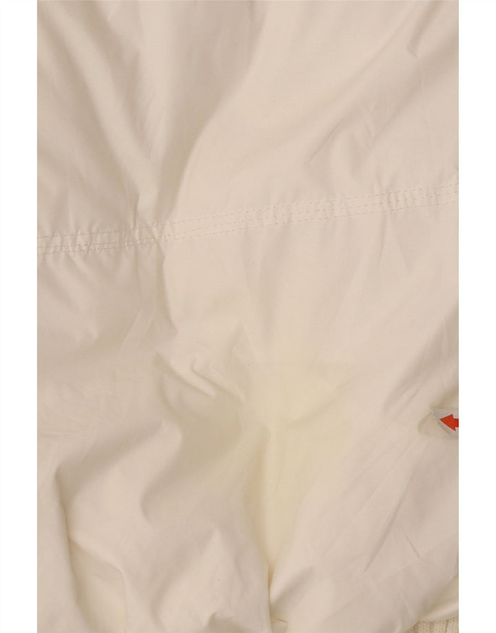 KOCCA Wattierte Damenjacke mit Kapuze, UK 16, XL, Weiß, Polyamid