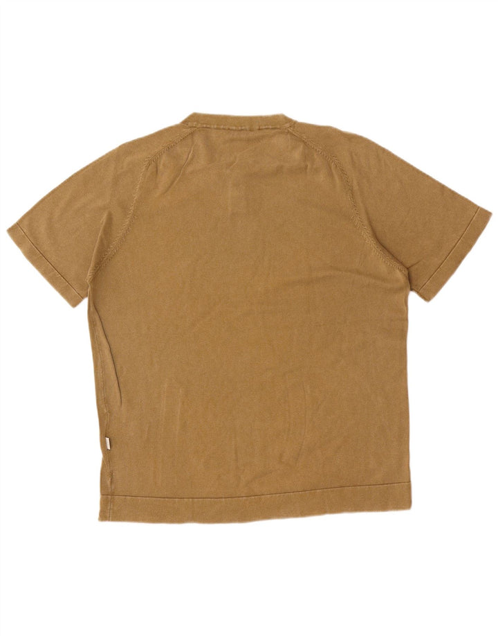 Liu Jo Herren T-Shirt Top Large Khaki Baumwolle