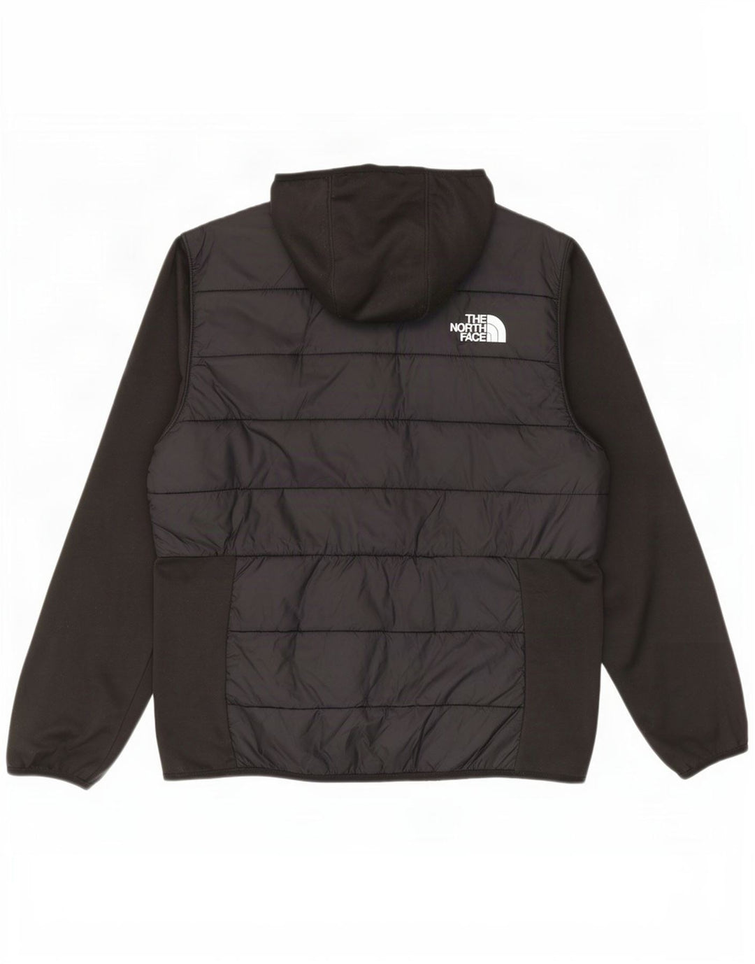 The North Face Herren-Trainingsanzug mit Kapuze, gepolstert, Jacke, Größe L, Schwarz