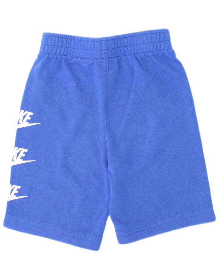 Nike Jungen Graphic Sport Shorts 6–7 Jahre große blaue Baumwolle