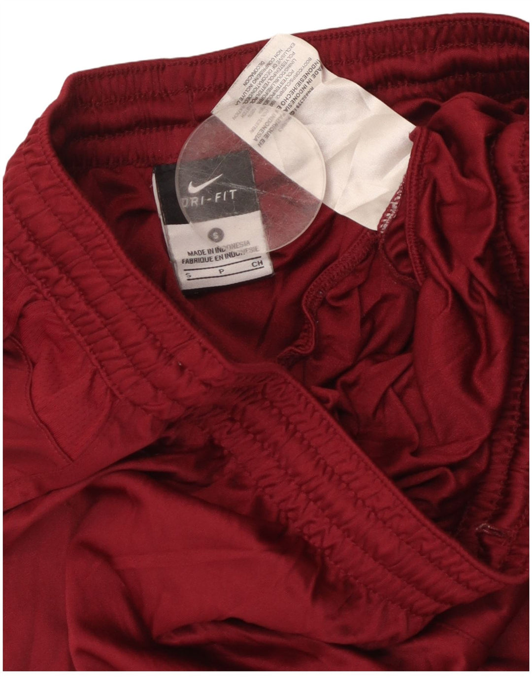 NIKE Damen Dri Fit Sport Shorts UK 10 Small Kastanienbraun Polyester