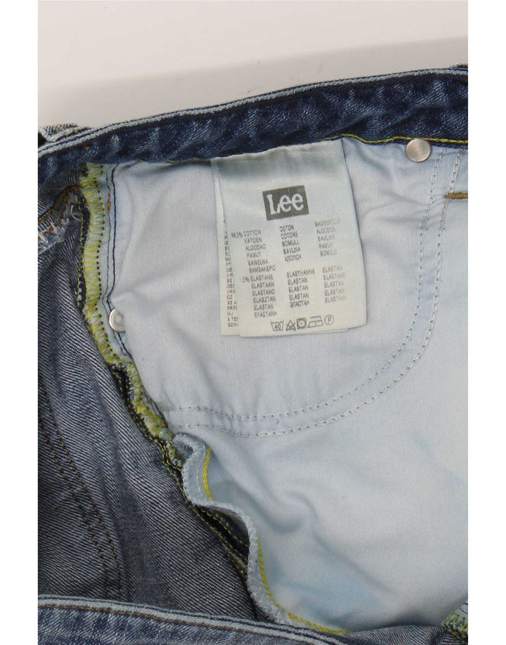 Lee Damen Cameron Bootcut Jeans W31 L31 Blaue Baumwolle