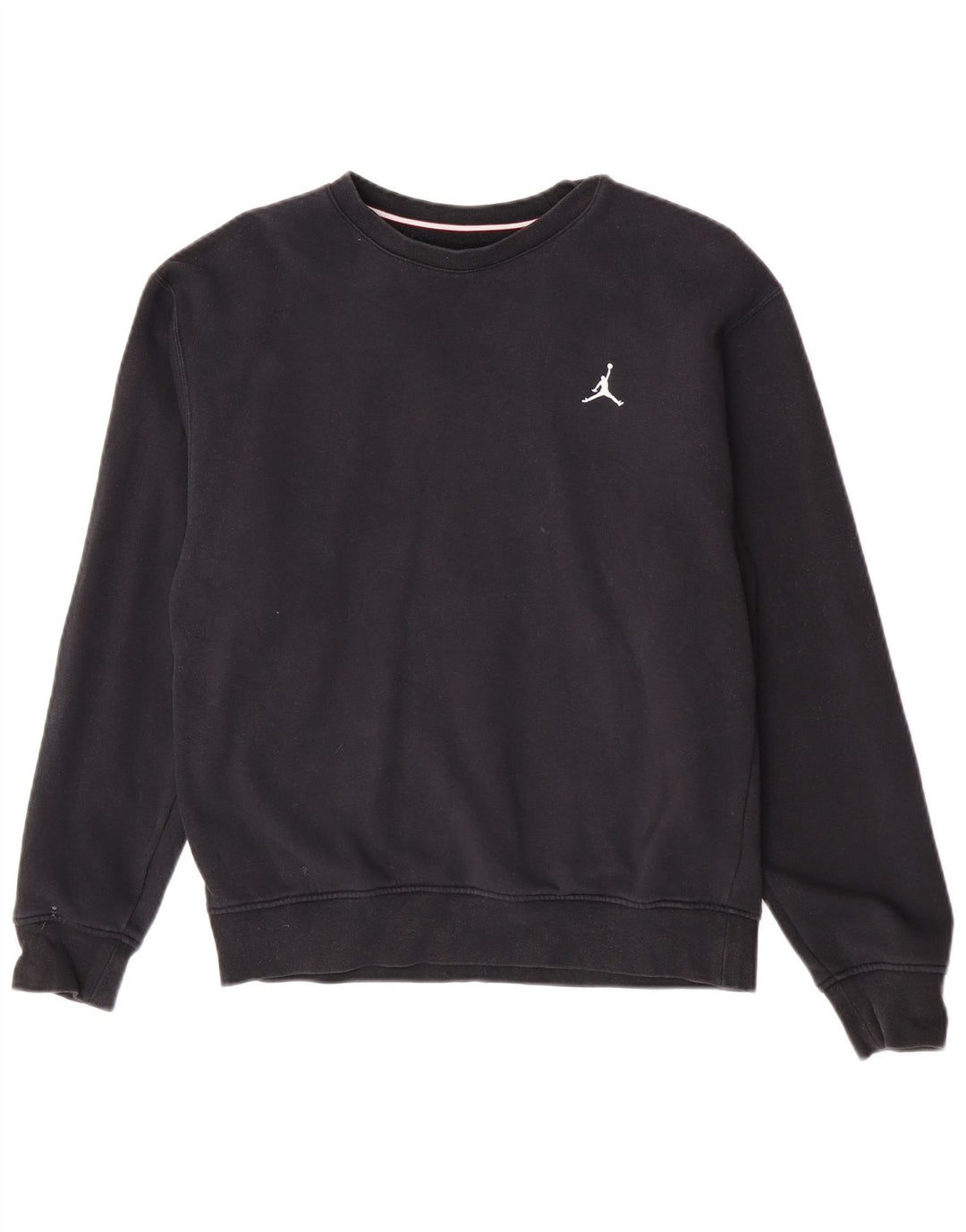 Jordan Herren Sweatshirt Pullover Small Schwarz Baumwolle