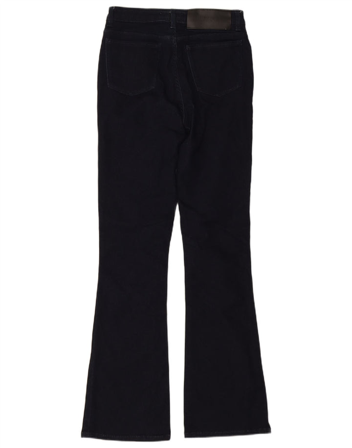 Trussardi Damen Schlagjeans W26 L31 Marineblaue Baumwolle