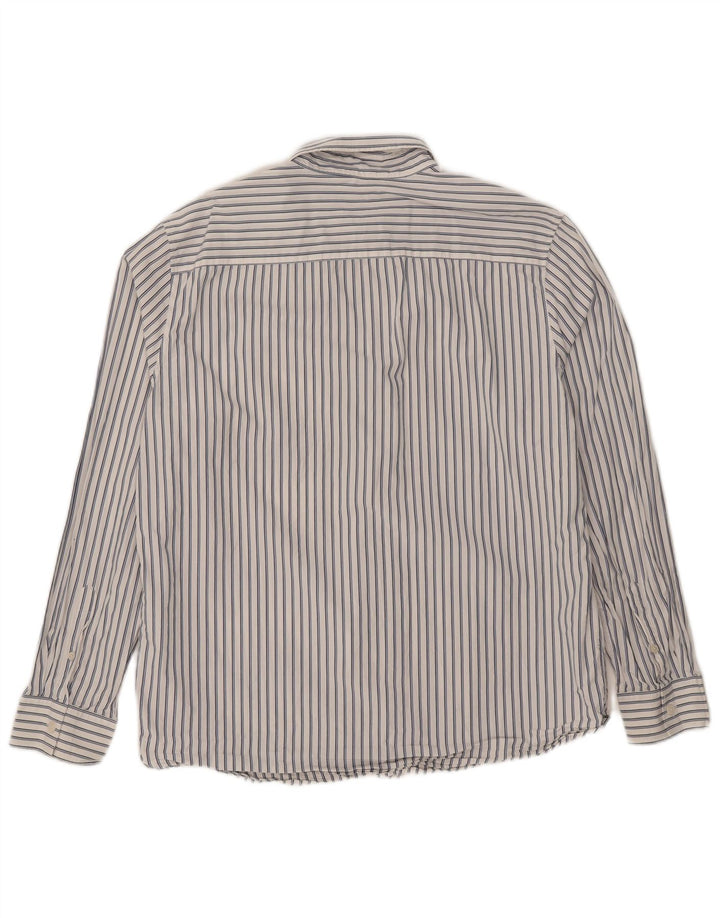 Calvin Klein Herrenhemd XL Weißer Nadelstreifen