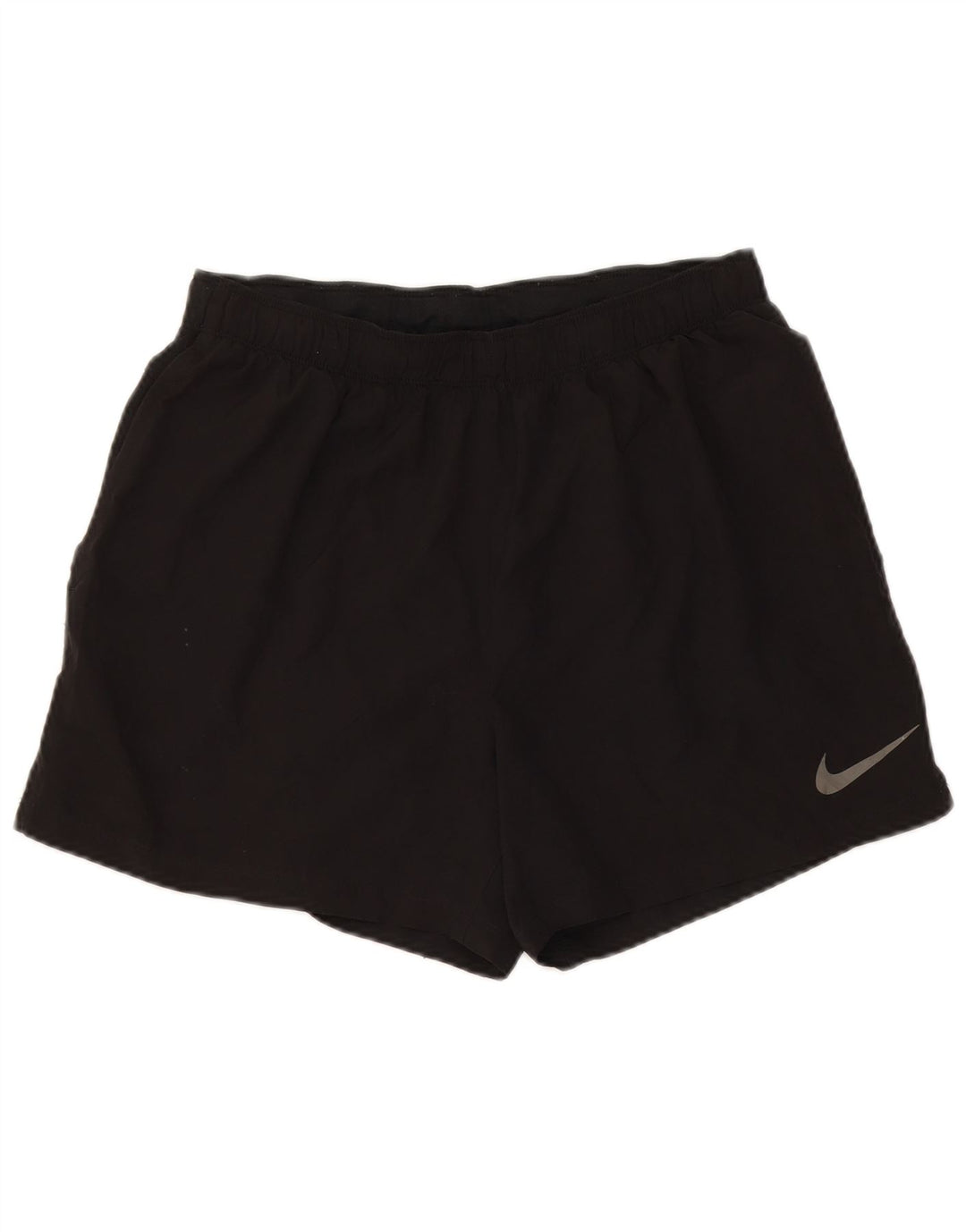 Nike Damen Sportshorts UK 14 Large Schwarz Polyester