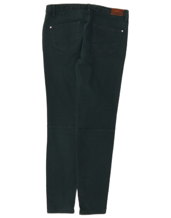 Zara Damen Slim Jeans EU 36 XS W26 L26 Grün