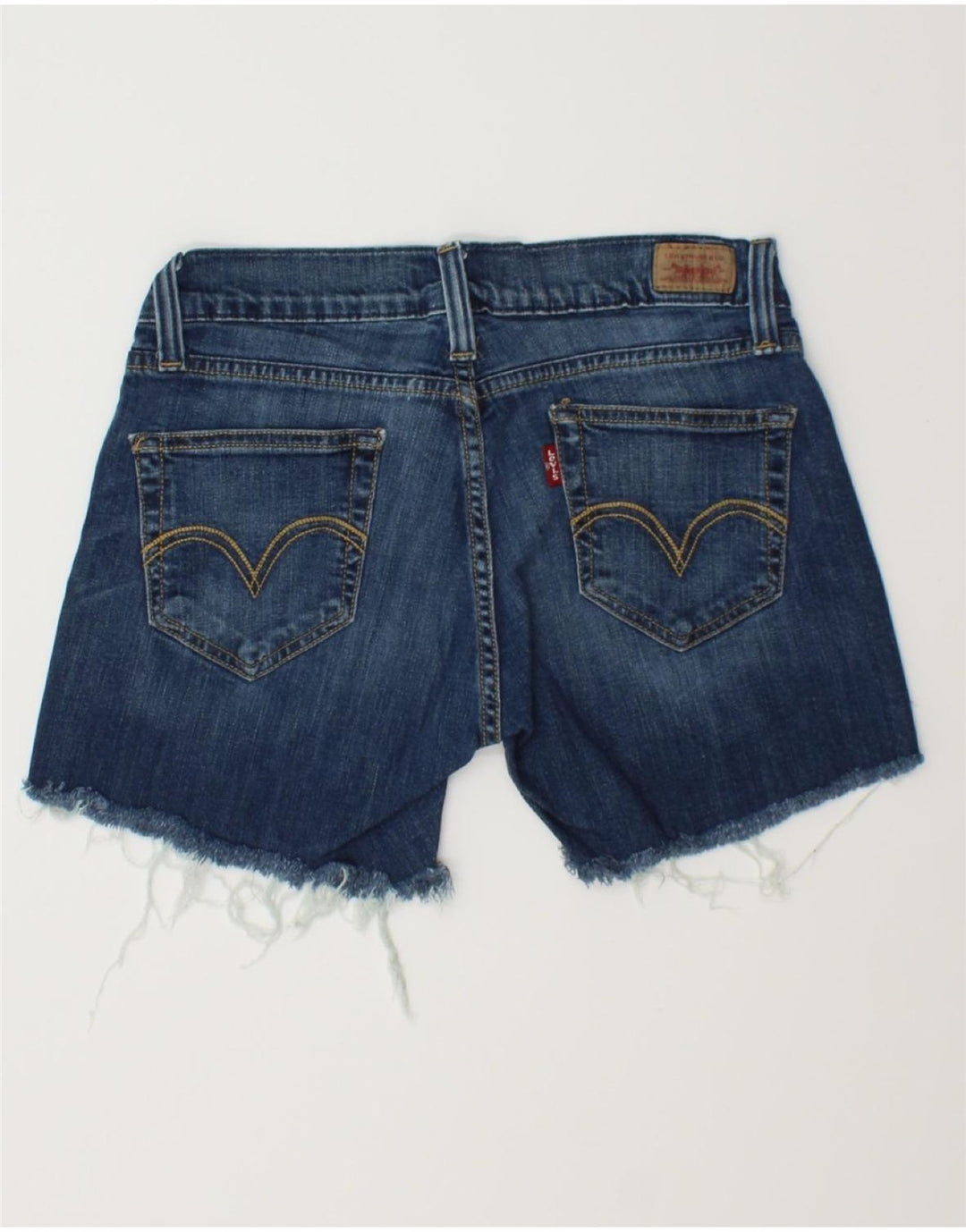 LEVI'S Womens Denim Shorts US 5 Medium W28  Blue Cotton Vintage Levi's and Second-Hand Levi's from Messina Hembry 