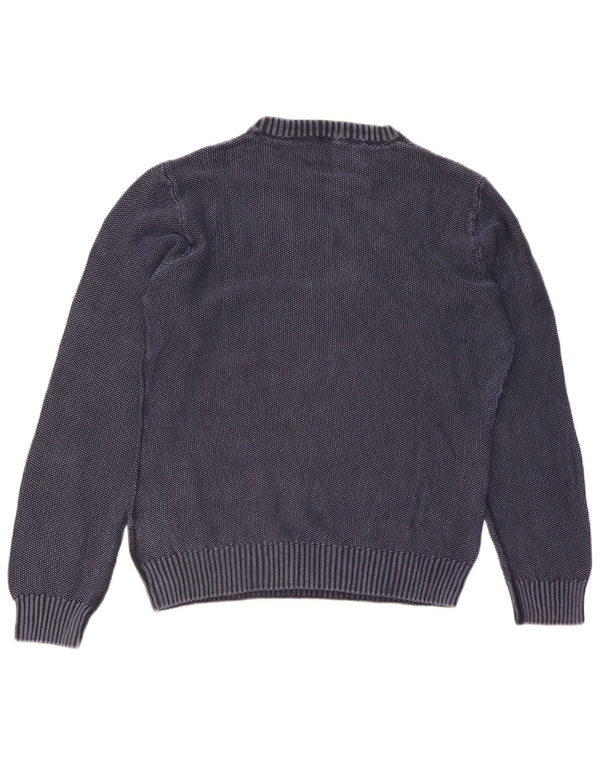 Mistral Herren-Pullover mit Rundhalsausschnitt, XL, Marineblau, Baumwolle