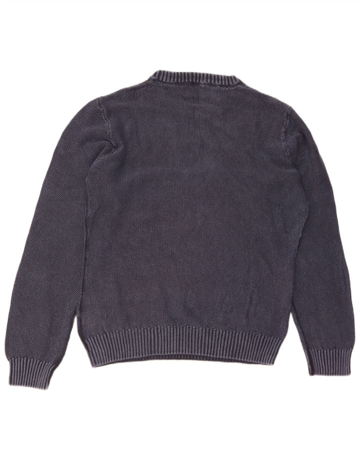Mistral Herren-Pullover mit Rundhalsausschnitt, XL, Marineblau, Baumwolle
