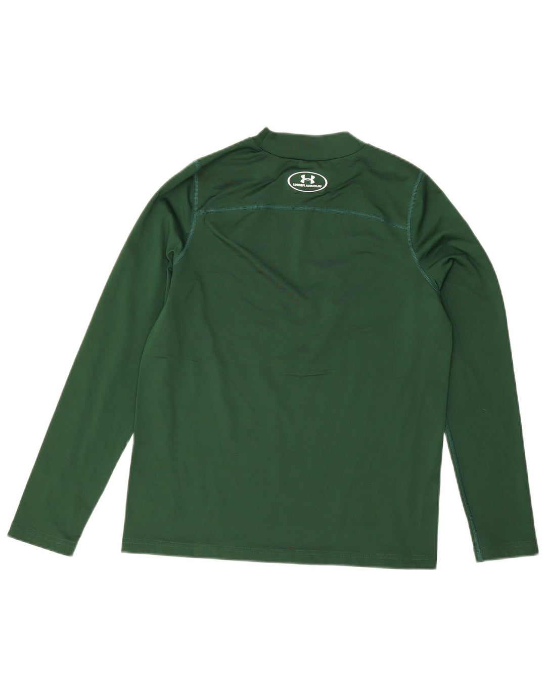 Under Armour Jungen Cold Gear Top Langarm 13–14 Jahre XL Grün Polyester