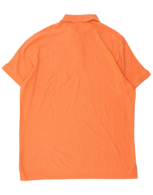 US POLO ASSN. Herren Poloshirt XL Orange Baumwolle