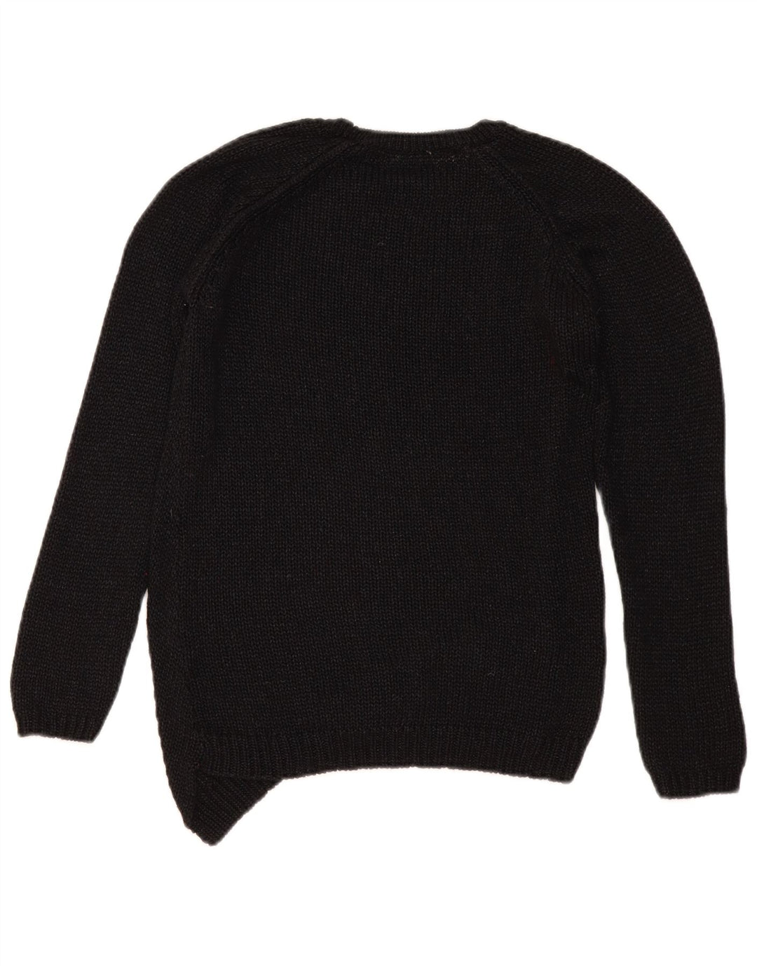 Zara Damen-Pullover mit Rundhalsausschnitt, Gr. 14, mittelschwarz