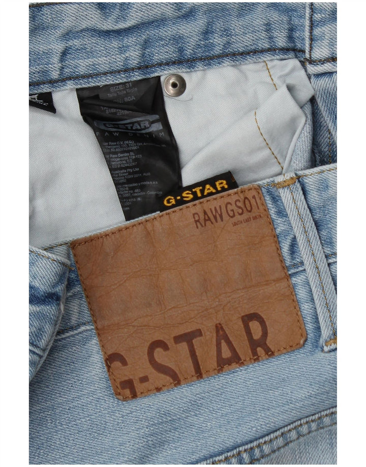 G-Star Herren Jeansshorts W31 mittelblaue Baumwolle