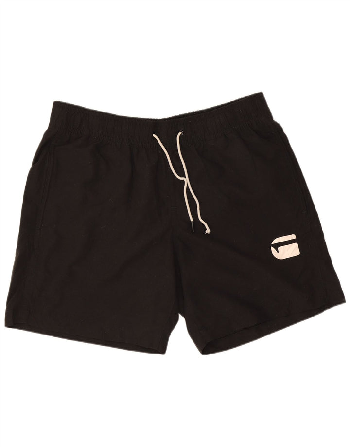 G-Star Herren Badeshorts Medium Schwarz Polyester