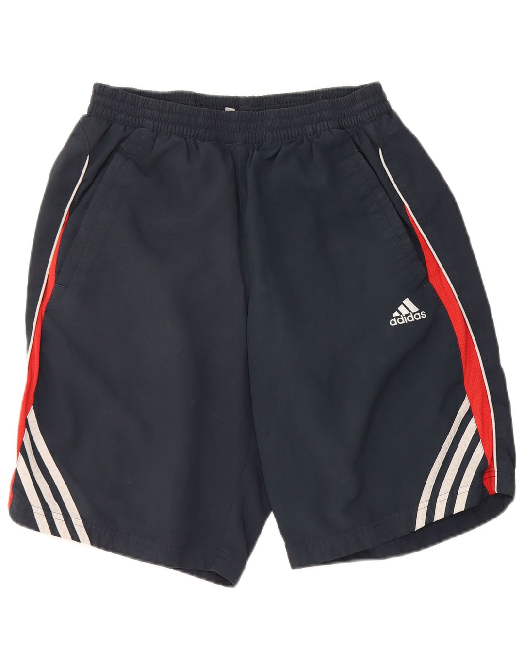 ADIDAS Herren Clima 365 Sportshorts Mittelgroßes marineblaues Farbblock-Polyester